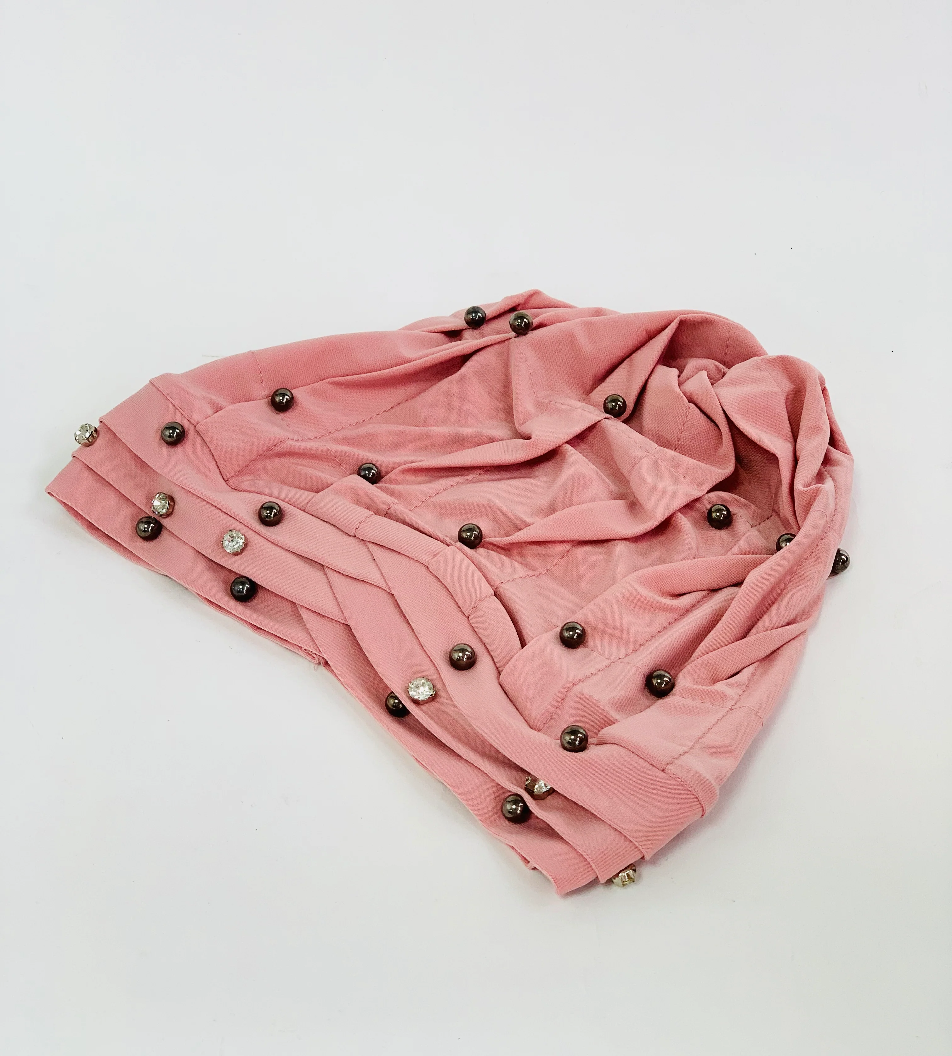 Beaded Pearly Turban - Image 11