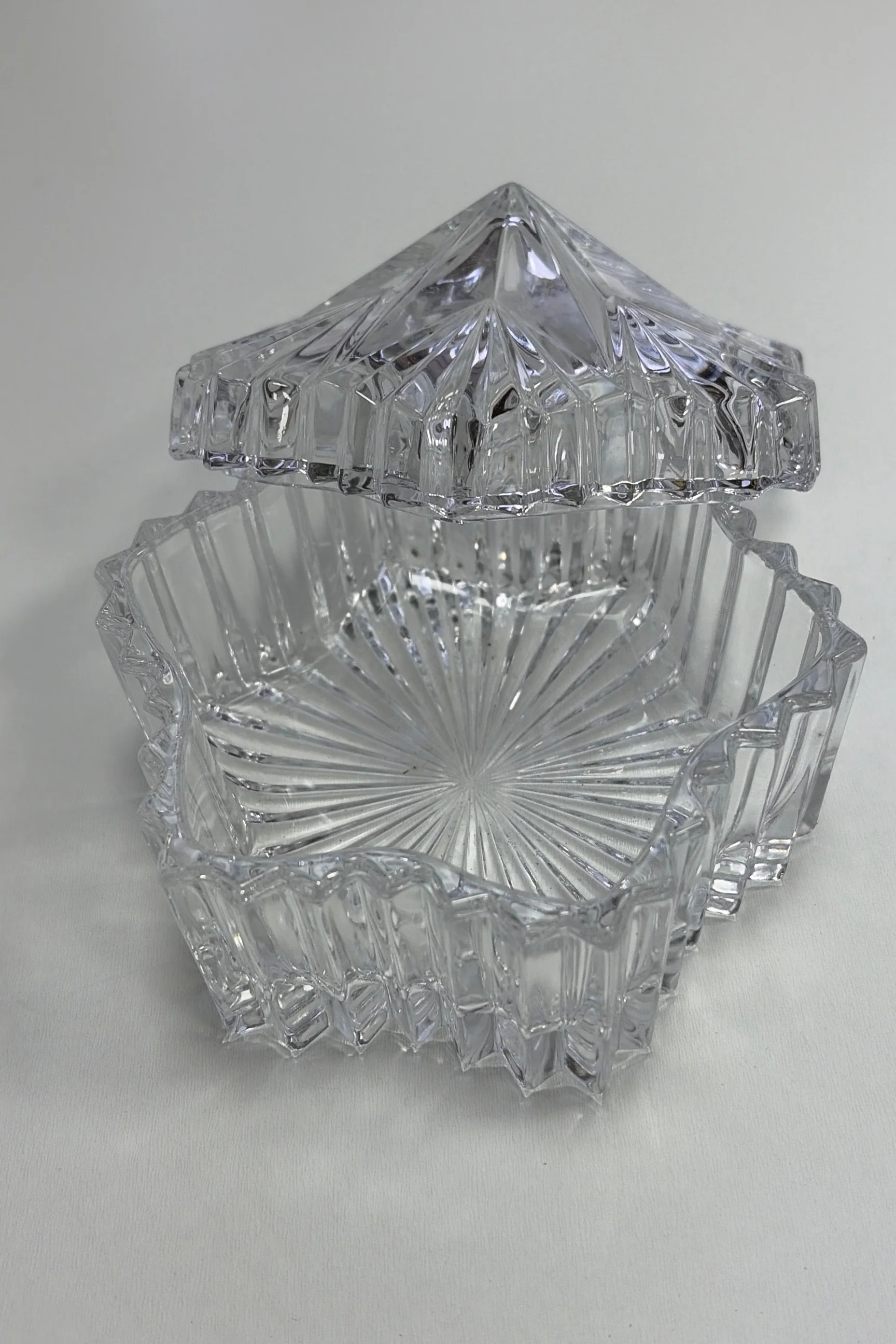 Snow Flake Glass Bowl - Image 2