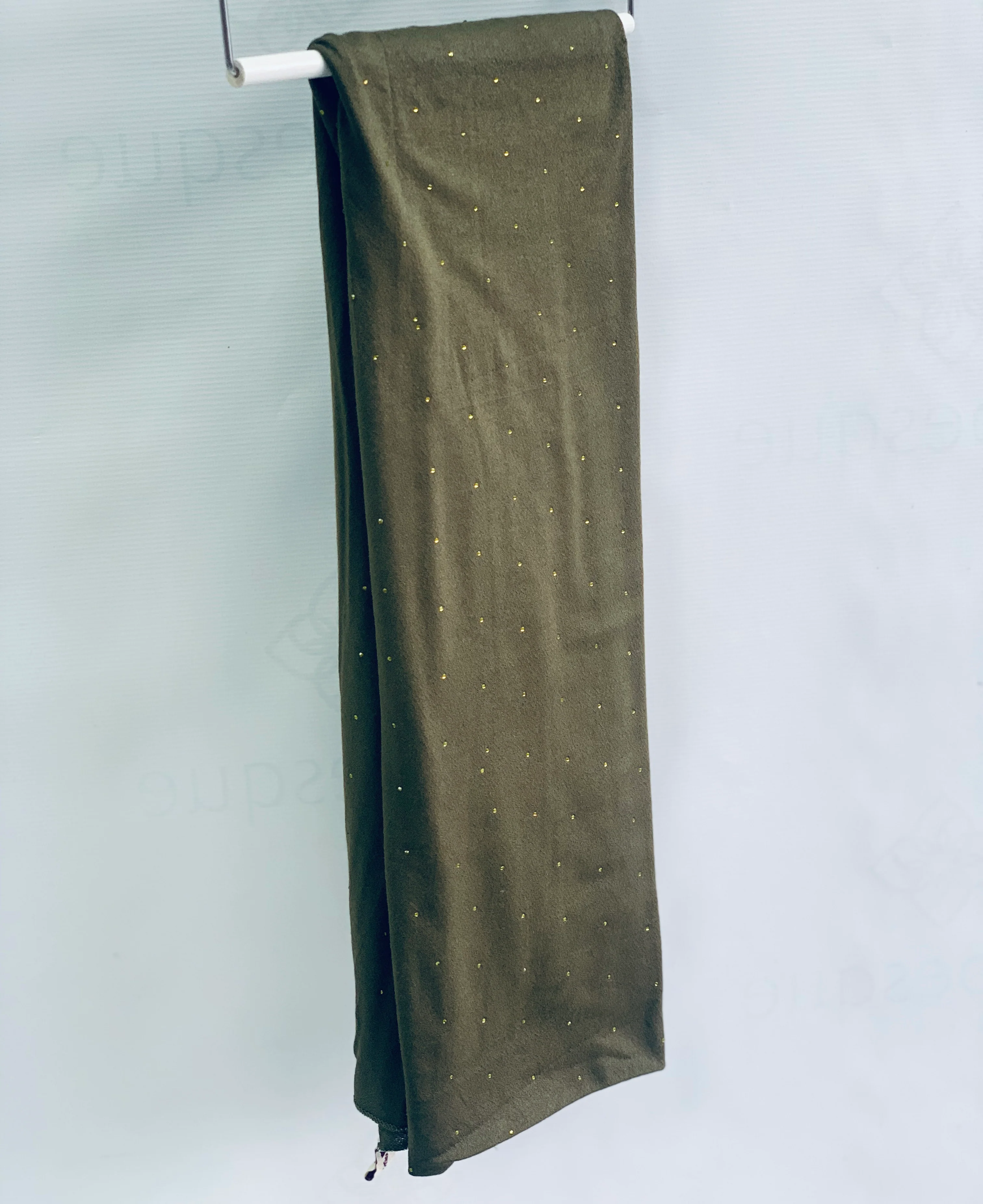 Kashkha Spotted Diamante Jersey Hijab - Image 6