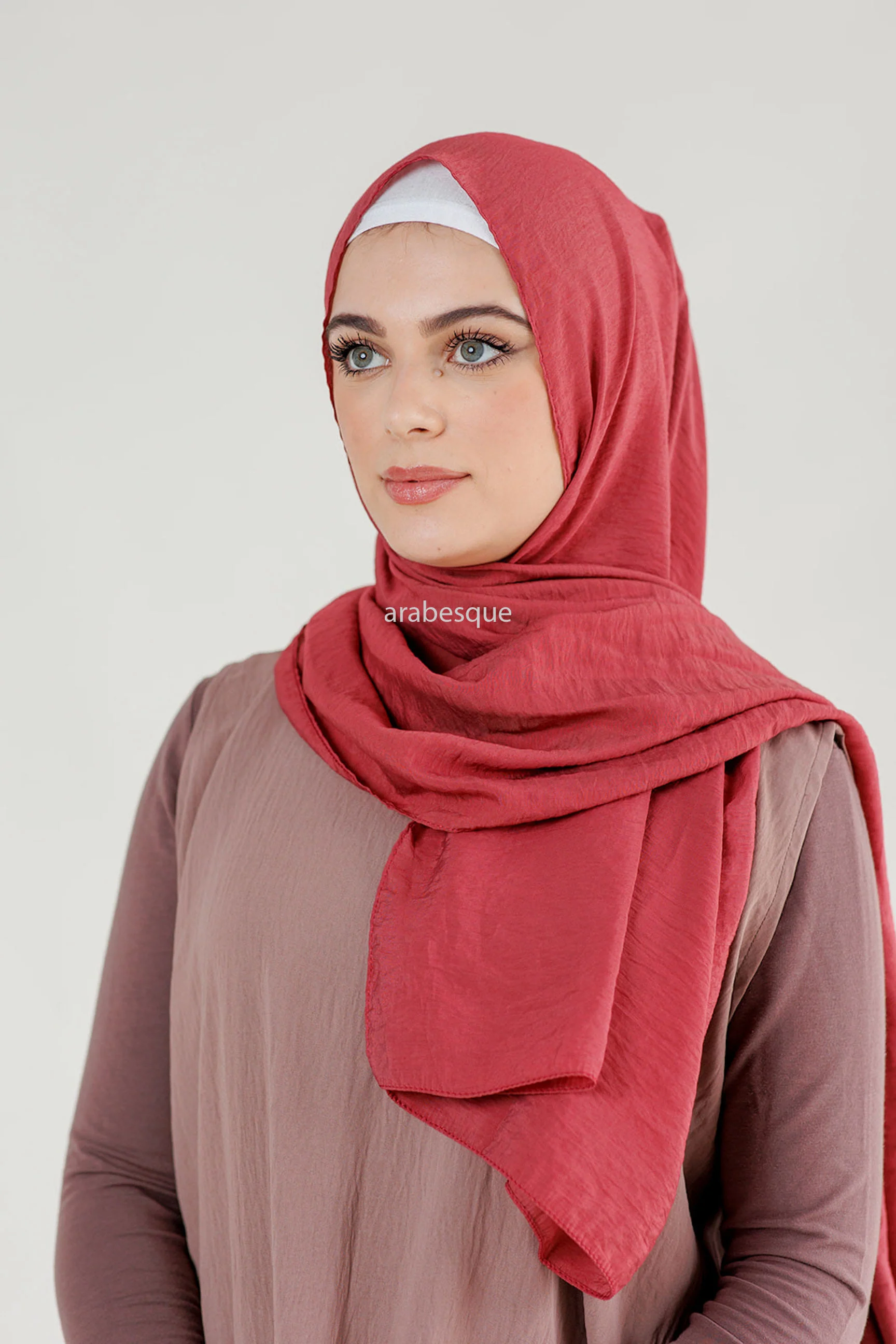 Turkish Tencel Silk Blend Long Hijab - Image 2
